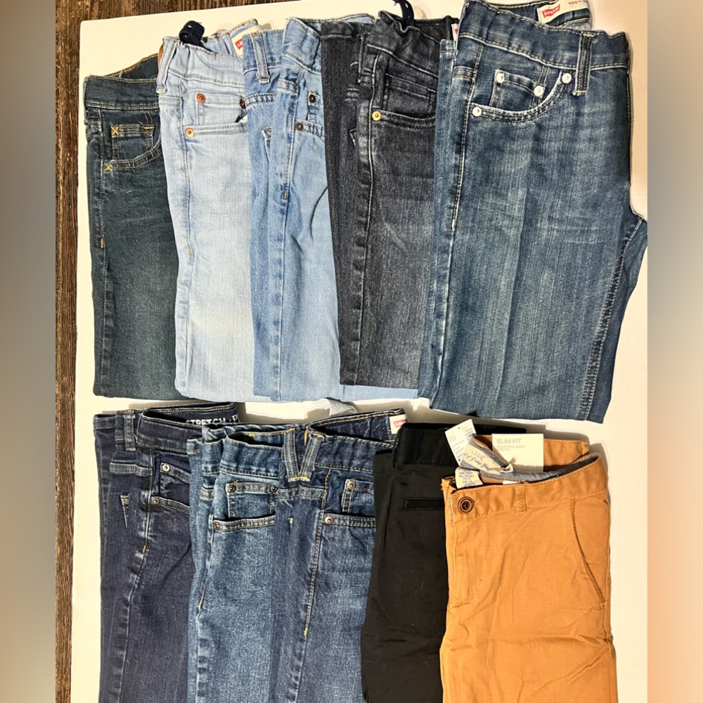 Kids Pants size 8 blue jeans Levi’s
